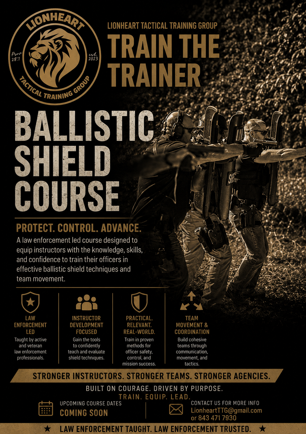 Ballistic Shield Instructor Course